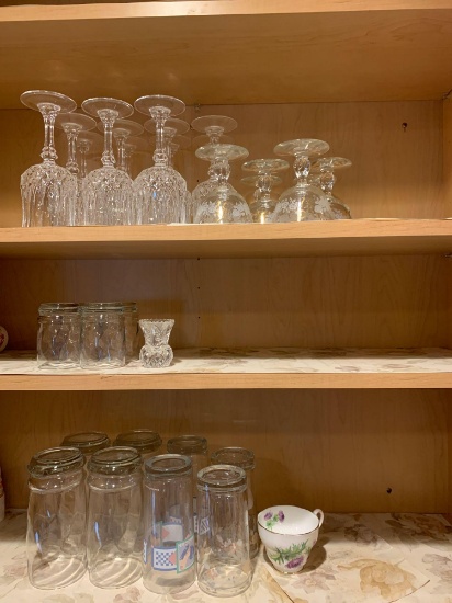 K- Contents of Cabinet
