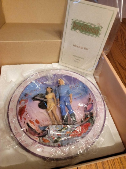 FR- Disney's Pocahontas "Colors of the Wind" Plate