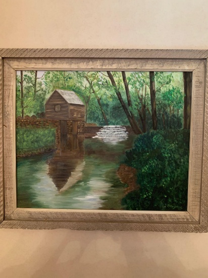 Bathroom- Mill Painting