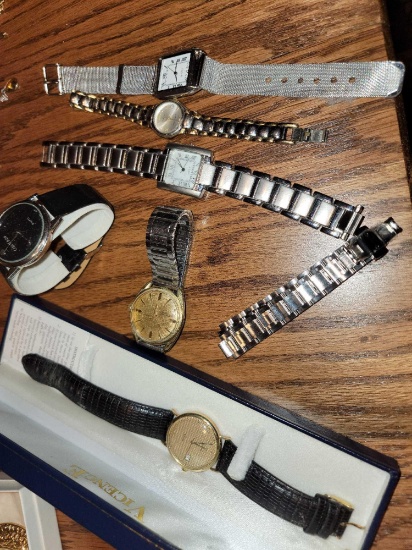 FR- Lot of (6) Watches and Watch Band