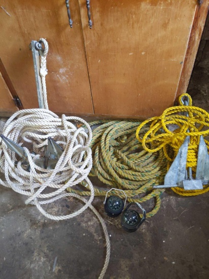 G2- Roping with 2 Boat Anchors 2 Boat Compasses