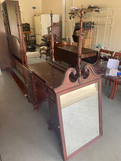 G1- Wood Vanity with Mirror