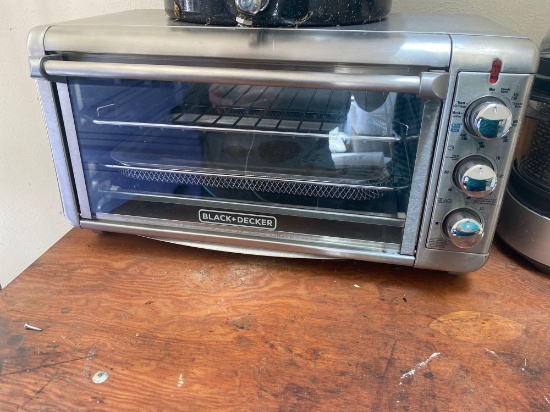 G1-Black and Decker Stainless Steel Toaster Oven