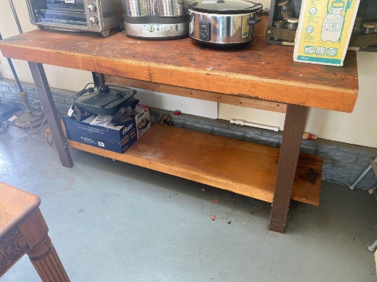 G1- Wood and Metal Workbench