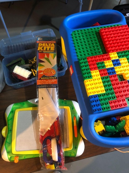 B- Toys and Legos