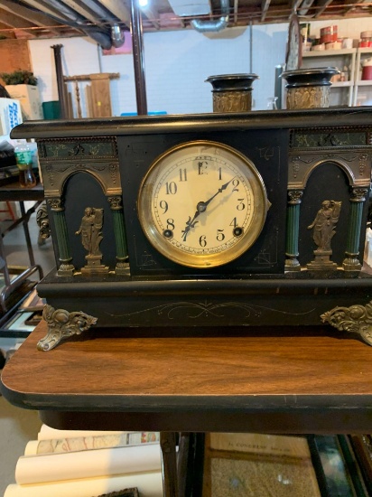B- Sessions Victorian Mantel Clock
