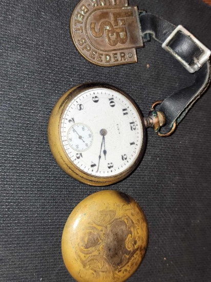 FR- Elgin Pocket Watch - 17 Jewels