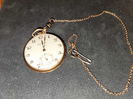 FR- Bulova Pocket Watch