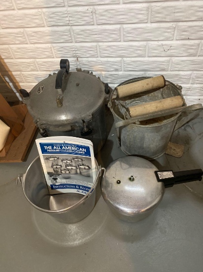 B- The All-American Pressure Cooker/Canner