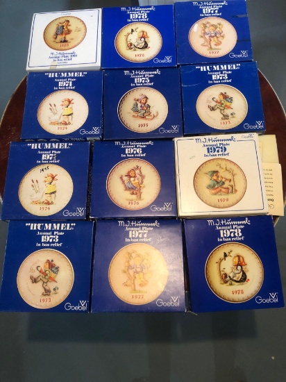 B- Annual Decorative Plates