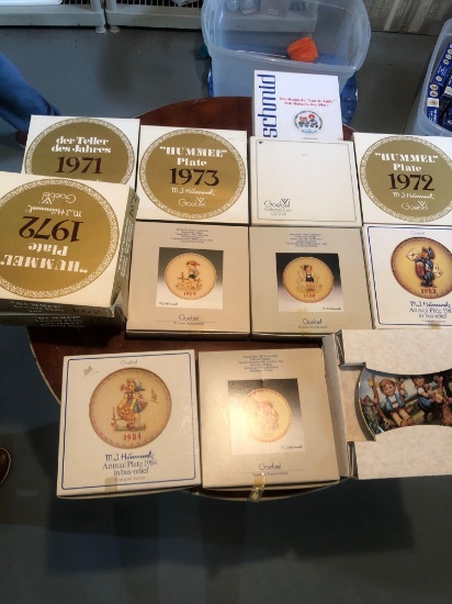 B- Goebel Collector Plates