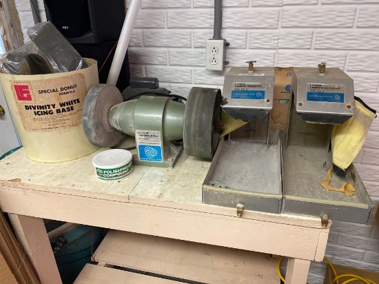 B- Lortone Lapidary Equipment