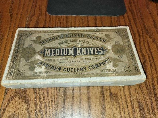 FR- Heavily Silver Plated Knives