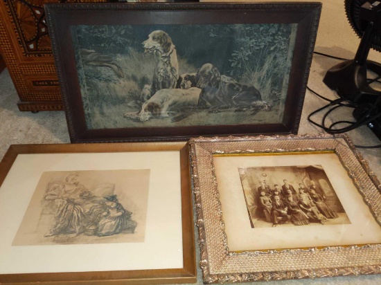 UB2-Lot of (3) Framed Art Work