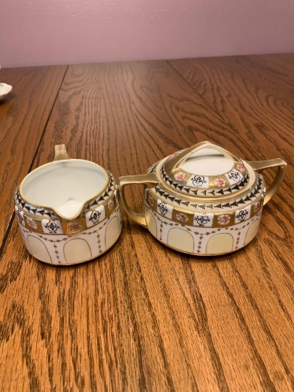 FR- Nippon Cream and Sugar Set