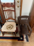 LR- (2) Antique Chairs