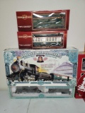 LR- Bachmann Big Haulers and Liberty Bell Limited Trains