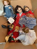 LR- Lot of (7) Dolls