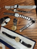 FR- Lot of (6) Watches and Watch Band