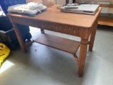 G1- Wood Decoratively Carved Table