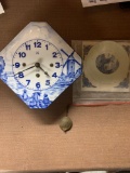 B- 8 Day Porcelain Clock