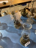 B- (3) Oil Lamps