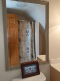 UpstairsBathroom-Mirror and Picture