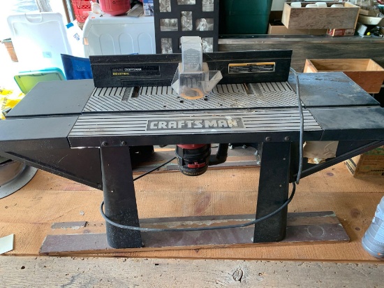 G1- Craftsman Router Table with Router