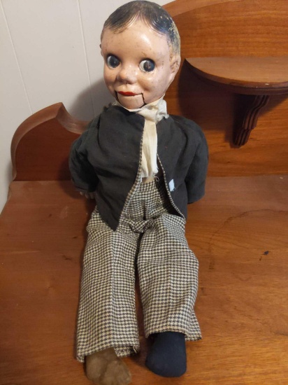 F-Vintage Ventriloquist Doll