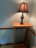 B1- Wood Shelf and Lamp