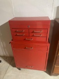B-Metal Red Tool Chest on Wheels