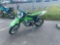 2015 Green Kawasaki KLX140 Motorcycle