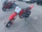 2002 Red Honda XR80R Motorcycle