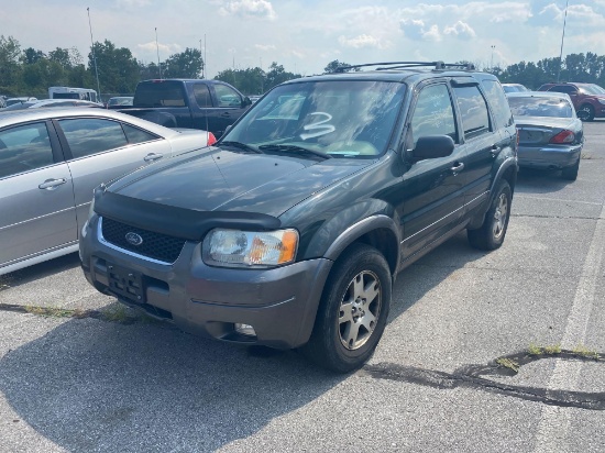 2004 Dark Green Ford Escape