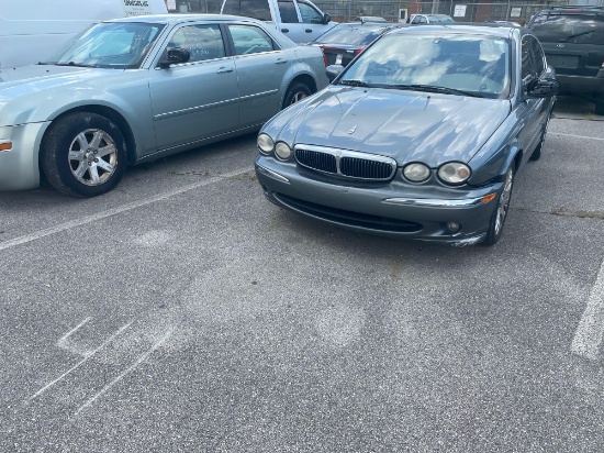 2003 Blue/Green Jaguar X-Type