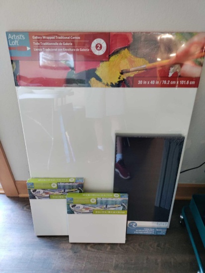 G2- (4) Packs Artist's Loft Canvas