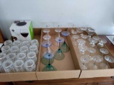 G1- (3) Boxes of Glassware