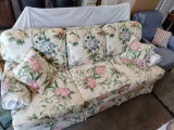 G2- Upholstered Floral Queen Sleeper Sofa