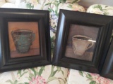 G2- (4) Custom Framed Coffee Pictures