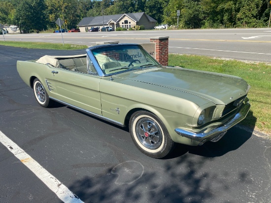 1966 Ford Mustang Convertible Online Only Auction