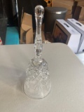 O- Cut Glass Crystal Bell