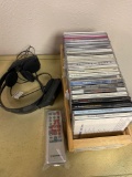 G- CD's, (2) Headsets, Remote