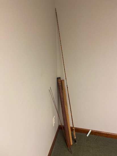 9 Foot South Bend Bamboo Fly Rod 3 Pieces