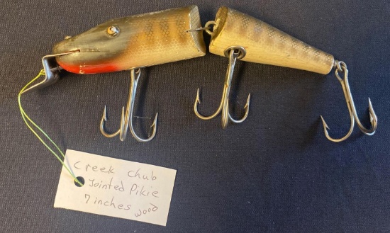 Creek Chub Jointed Pike 7 Inches Wood