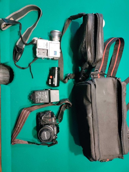 G- Lot of (2) Cameras