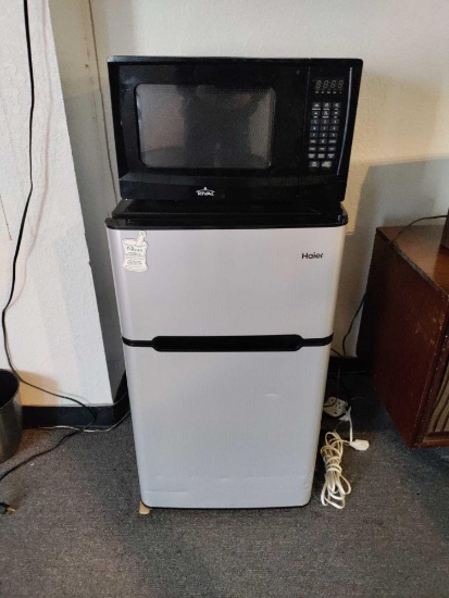 G- Microwave and Mini Fridge