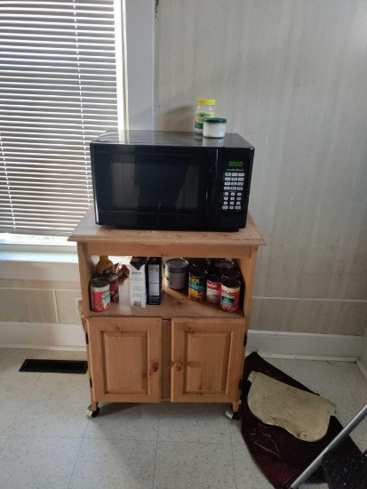 H- Microwave and Cart