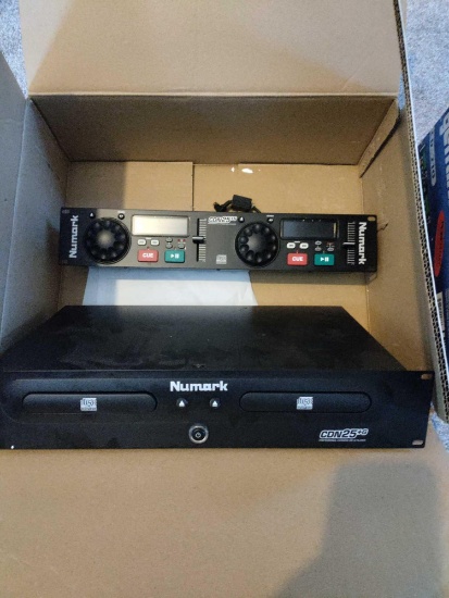 H- Numark CD 25+G Professional Karaoke CD+G Player