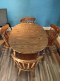 H- Kitchen Table and (4) Chairs