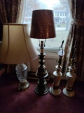 LR- (4) Table Lamps
